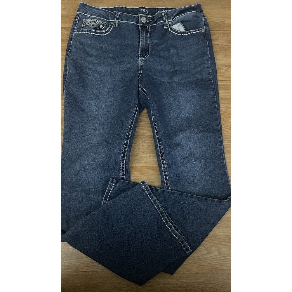 New Directions Curvy Boot Size 14R Denim Medium Wash Jeans